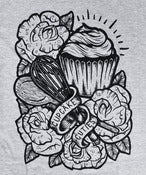 Image of Tattoo Cupcake - Grey