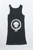 Image of Emblem Vest Dress - Girls Black