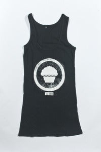Image of Emblem Vest Dress - Girls Black
