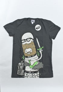 Image of The Double Head - Girls Asphalt Grey