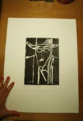 Image of xilogravura - tema - Fernando Pessoa