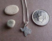 Image of Tiny Texas State Necklace
