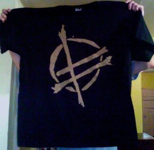Image of Logo Shirt - Black w/ Gold Logo