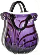 Image of Purple swirl hand bag