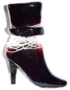 Image of Black scribble boot