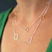 Image of Double Hex Necklace