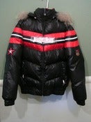 Image of PLAY CLOTHS / TRIPLE FAT GOOSE "TRIPLE PLAY" HOODED DOWN BOMBER JACKET