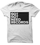 Image of Got Got Need Records | Box T-shirt | White