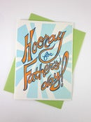 Image of Hooray Father's Day Card