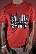 Image of Skyscraper Stereo T-Shirt: City Speakers (Avail. in Mens and Juniors)