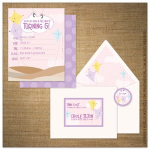 Image of Invitations | Kids<BR>{High Kite}