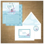 Image of Invitations | Kids<BR>{Under the Sea} 