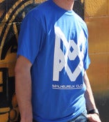 Image of Malheureux Logo-tee (blue)