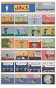 Image of JAWS/Peanuts Mash-up Print