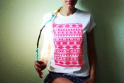 Image of Pink Tribal T-Shirt / Camiseta Tribal Rosa