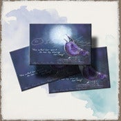 Image of Inspirational Art Magnets Handmade: Dream Song Bird