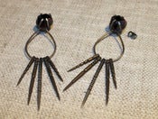 Image of Garnet Spire Studs