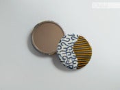 Imagen de Mini espejo onditas azules