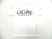 Image of SO FRESH CLOTHING X LIVEWIRE RECORDS TEE (WHITE/GREEN)