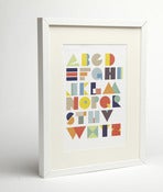 Image of Alphabet Framed Graphic Print