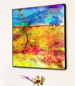 Image of ♥Abstract Retro Art Canvas-Horizon♥