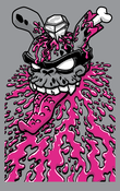 Image of MAD Zombie Robber Silkscreen Print