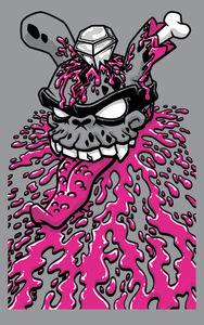 Image of MAD Zombie Robber Silkscreen Print