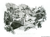 Image of "When I grow up I want to marry a castle," screenprint