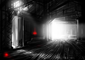 Image of 'The Dark' - Giclee print - Limited edition of 40 - with 1XRUN
