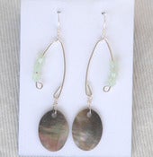Image of fish lure inspired abalone shell & pacific opal 