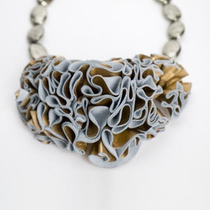 Image of victorian ruffle necklace