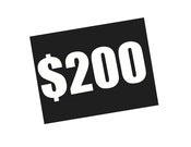 Image of $200 GIFT VOUCHER