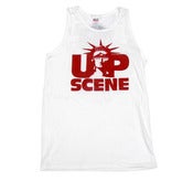 Image of Upscene X 4Fun Summer Tank (White/Red)