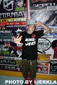 Image of KING OF JERK BLACK/RED/WHITE 