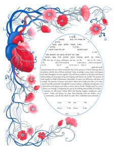 Romantic Anatomy Ketubah
