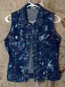 Image of Jordache - Splattered Denim Vest