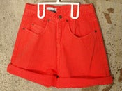 Image of Contempo Casuals - Neon Red Shorts