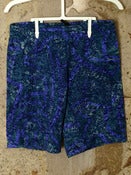 Image of Biker Shorts - Blue, Green, Purple