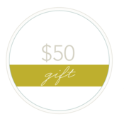 Image of $50 Gift Certificate