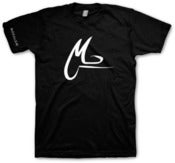 Image of M Logo Tee Black