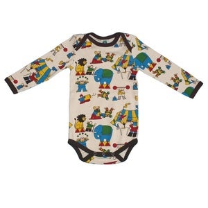 Image of cream circus bodyvest, by Smafolk
