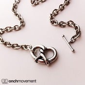 Image of Onch Movement Silver Pretzel Choker