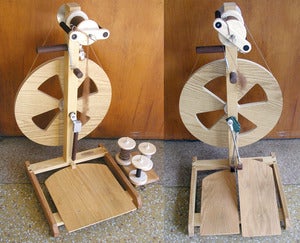 Image of Fricke Spinning Wheels (Level-Wind flyer aka Woolee Winder)