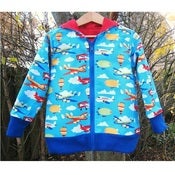 Image of Planes reversible hoodie, by Kitschy Coo