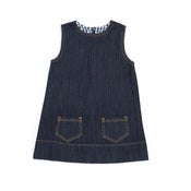 Image of denim dress, by Tootsa MacGinty