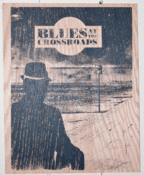 Image of Blues at the Crossroads on wood