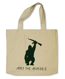 Image of Guys & Girls ▷ Gorilla Warfare ▷ Tote Bag ▷ Natural Beige