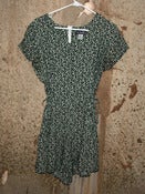 Image of Romper - Green, White Floral