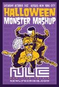 Image of New Life Crisis - Halloween Monster Mashup Poster (Ulysses)