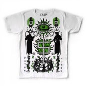 Image of Satanburger tee - white.